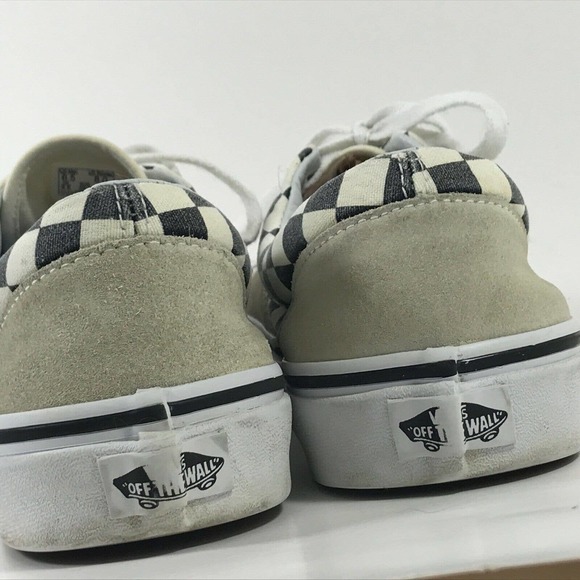 RARE VANS Era Checkerboard Gray Suede Skateboarding Shoes Men's 6.5 || Women's 8 - Picture 5 of 6